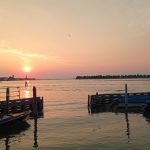 Muro di nebbia a Venezia: presentazione con vista (laguna)