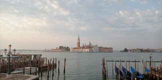 Le indagini di Aldani, tra realtà e finzione, a Venezia, isola di San Giorgio, 10 dicembre
